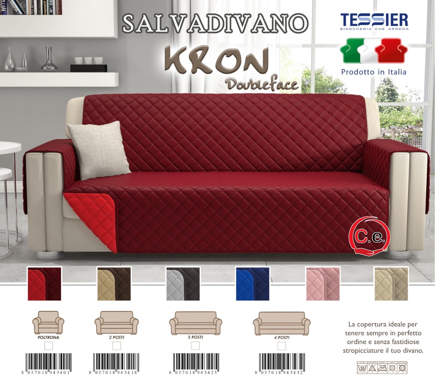 Kron salvadivano double-face