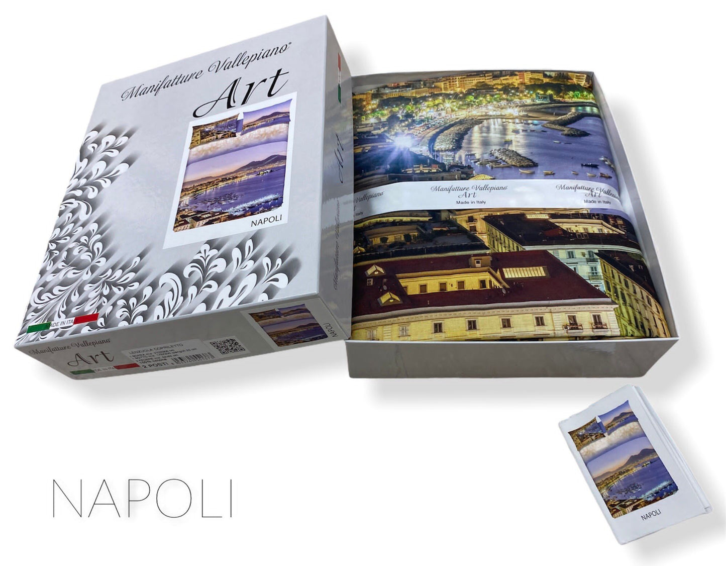 Lenzuola copriletto un posto & mezzo Art Napoli