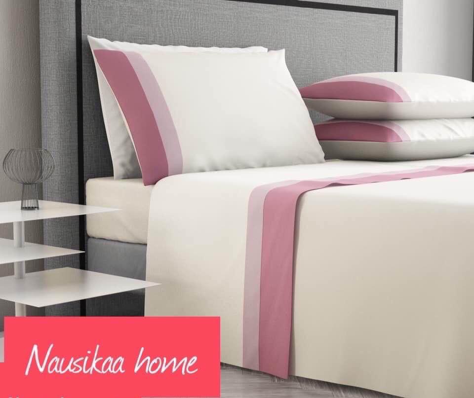 Completo letto con doppio bordo Ornella Nausikaa