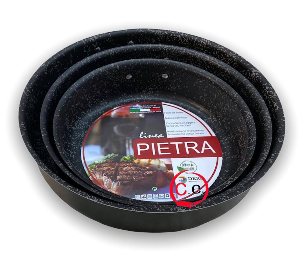 Set Rostiera 3 pezzi tonda