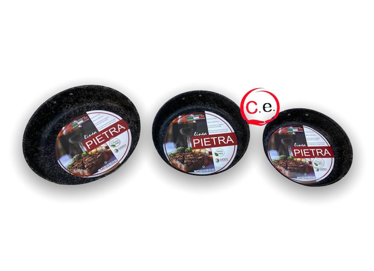 Set Rostiera 3 pezzi tonda