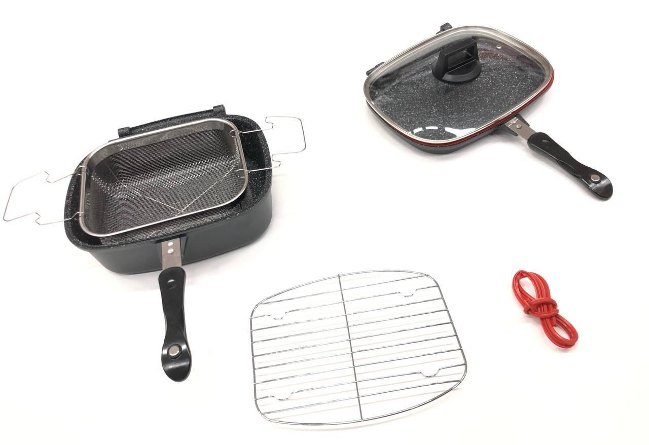 Fornetto alto doppio multifunzione con cestello 30cm