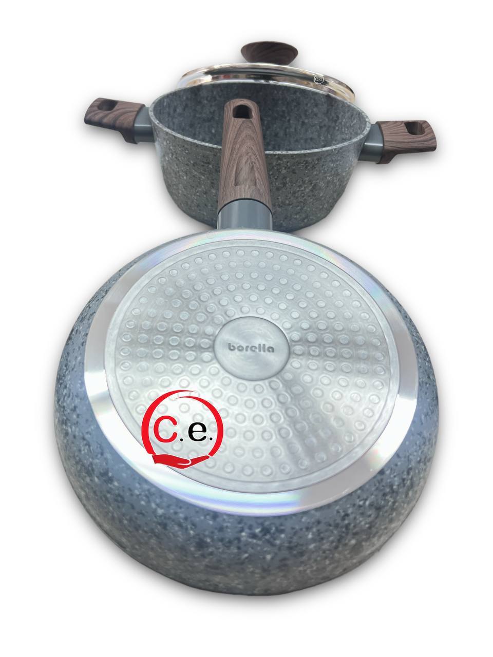 Batteria in pietra Dolomite 7 Pezzi