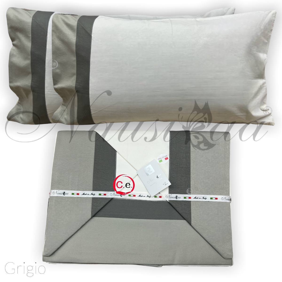 Completo letto con doppio bordo Ornella Nausikaa