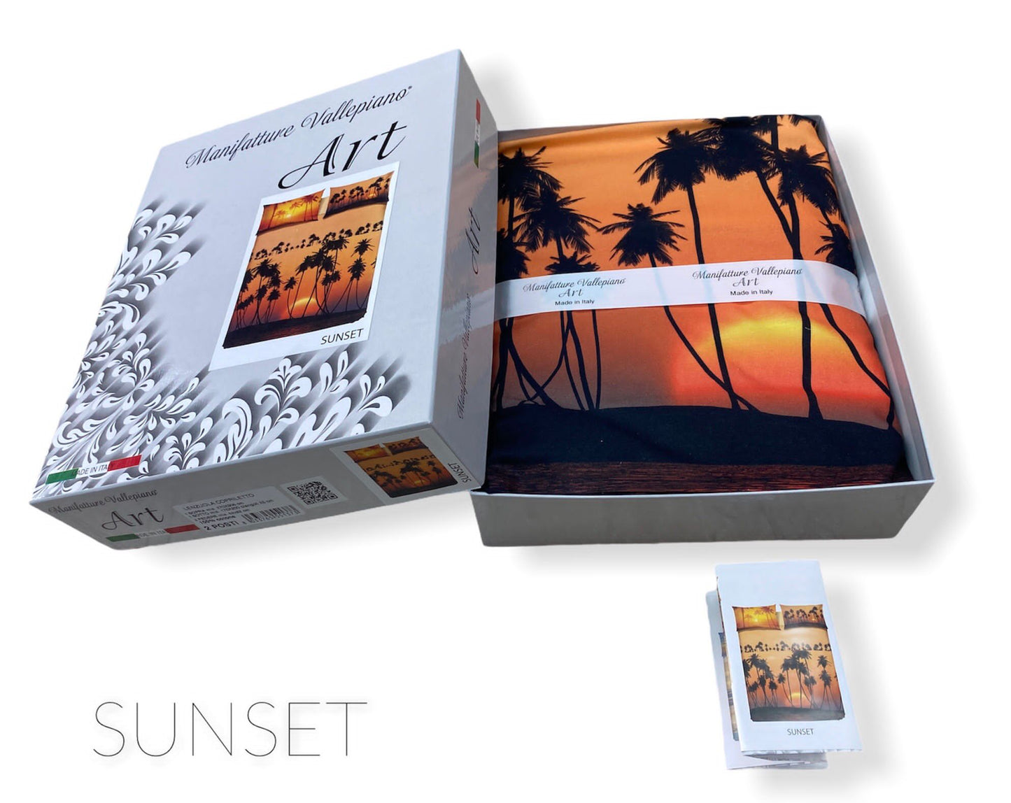 Lenzuola copriletto un posto & mezzo Art Sunset