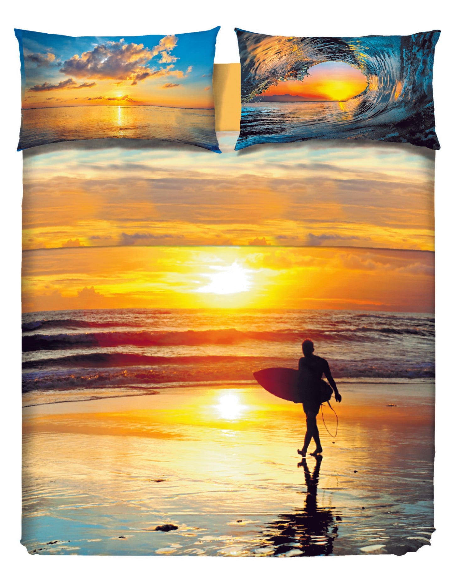 Lenzuola copriletto un posto & mezzo Art Surf