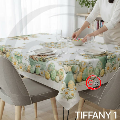 Tovaglia digitale Vingi Tiffany Pasquale 🐇 🥚 🐣