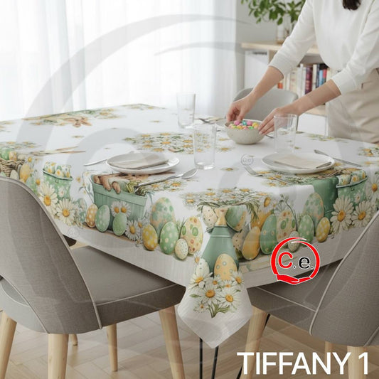 Tovaglia digitale Vingi Tiffany Pasquale 🐇 🥚 🐣