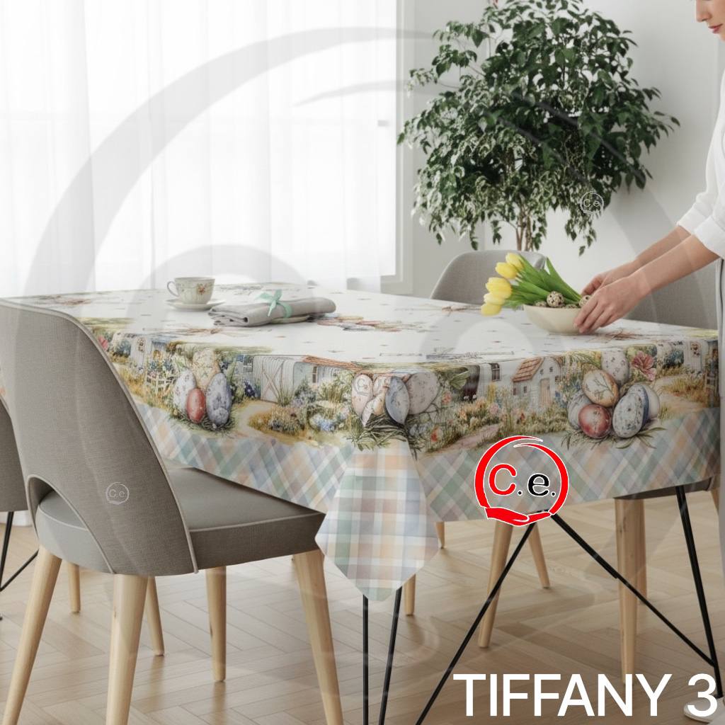 Tovaglia digitale Vingi Tiffany Pasquale 🐇 🥚 🐣