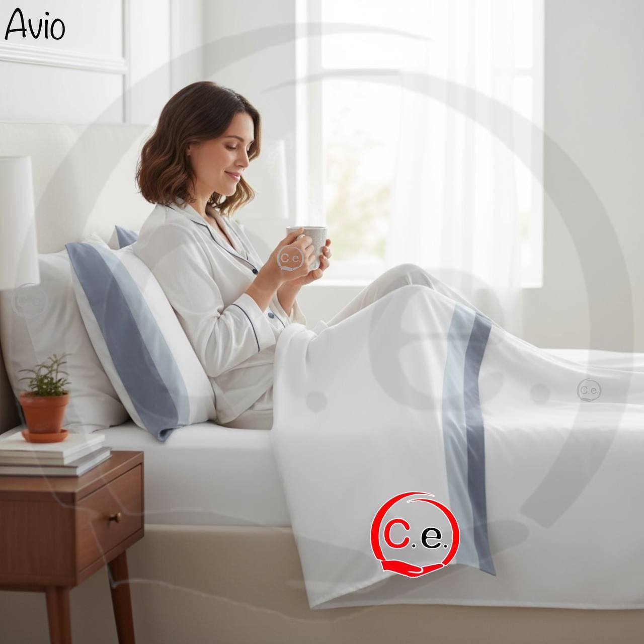 Completo lenzuola Capri Con doppia balza