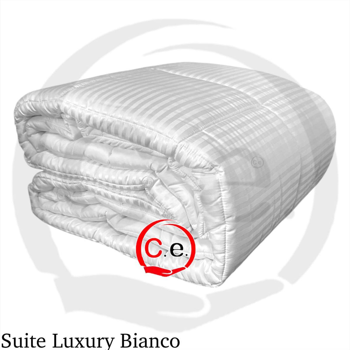 Trapunta/Piumone Suite Luxury Double-Face in tinta unita in microfibra Satin anallergica tocco mano 🖐🏼 pesca