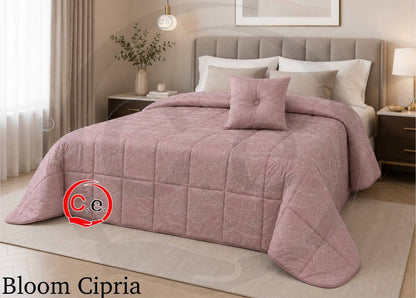 Trapunta/Piumone Bloom con tessuto soffice dal tocco manopesca.