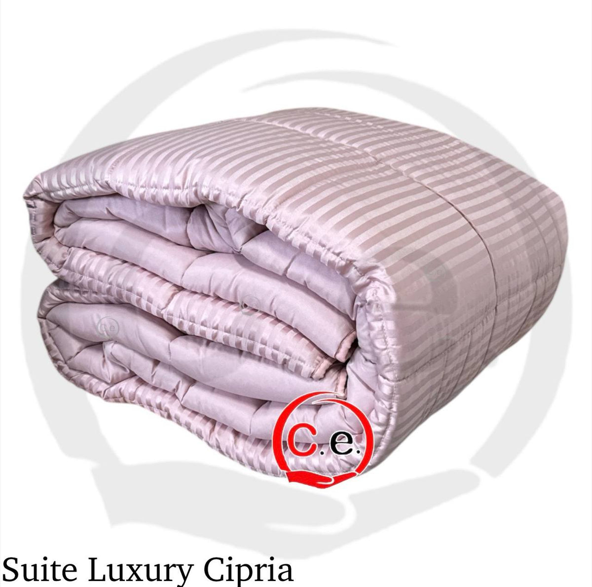 Trapunta/Piumone Suite Luxury Double-Face in tinta unita in microfibra Satin anallergica tocco mano 🖐🏼 pesca