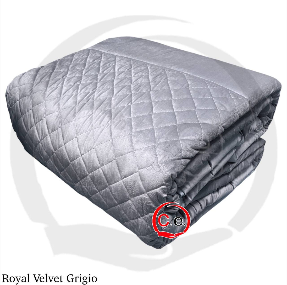 Trapunta/Piumone Royal Velvet in soffice velluto, trapuntatura piazzata desing innovativo