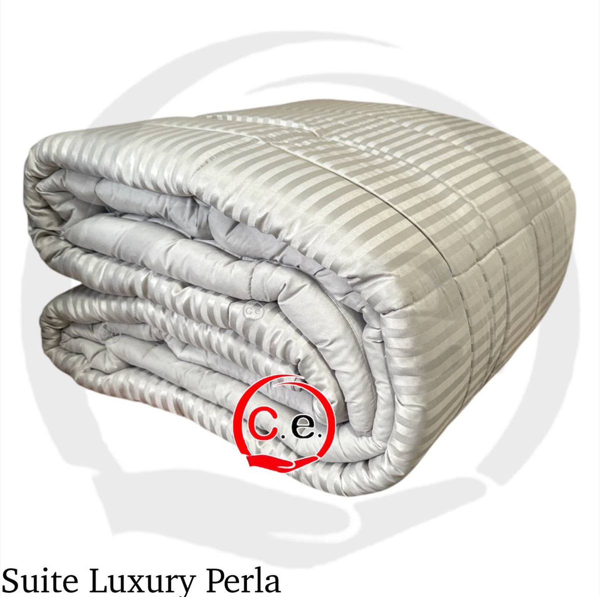 Trapunta/Piumone Suite Luxury Double-Face in tinta unita in microfibra Satin anallergica tocco mano 🖐🏼 pesca