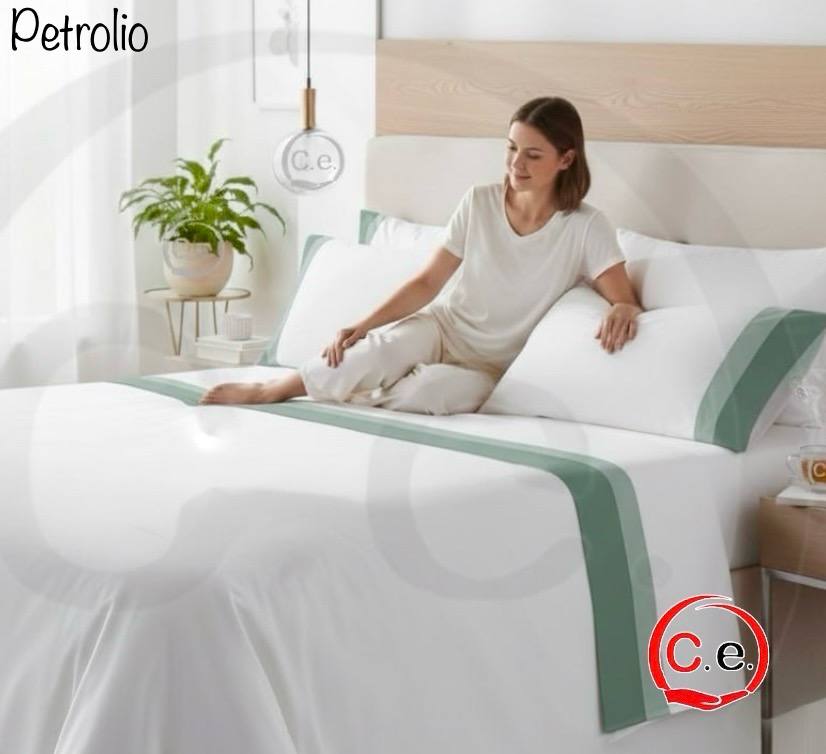 Completo lenzuola Capri Con doppia balza