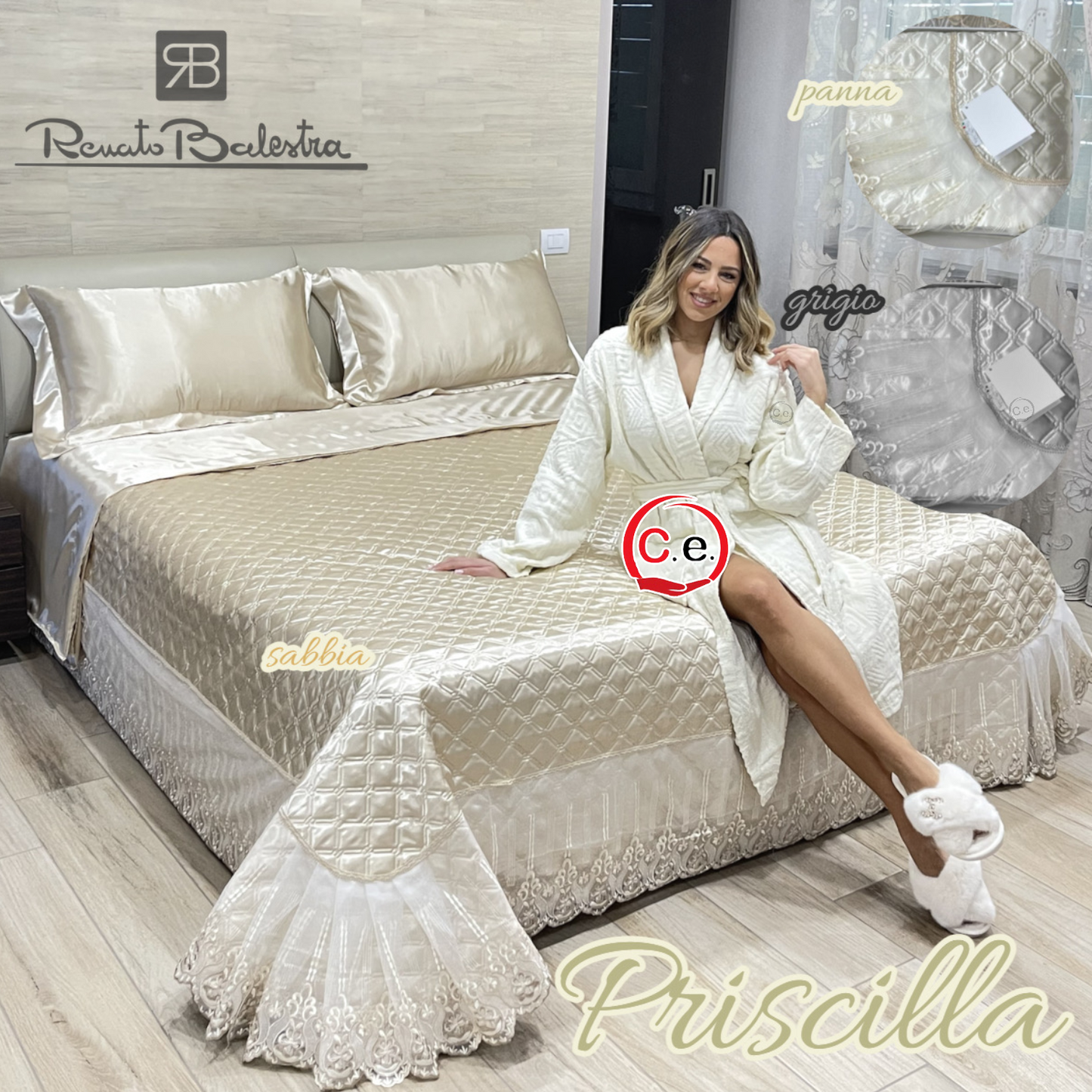 Trapuntino Priscilla Renato Balestra con pizzo in rebrodè