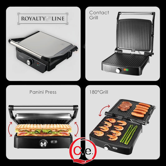 Piastra panini Royalty Line 2000W