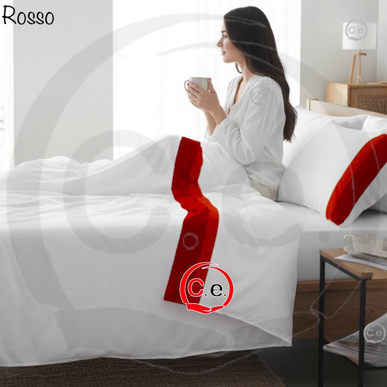 Completo lenzuola Capri Con doppia balza