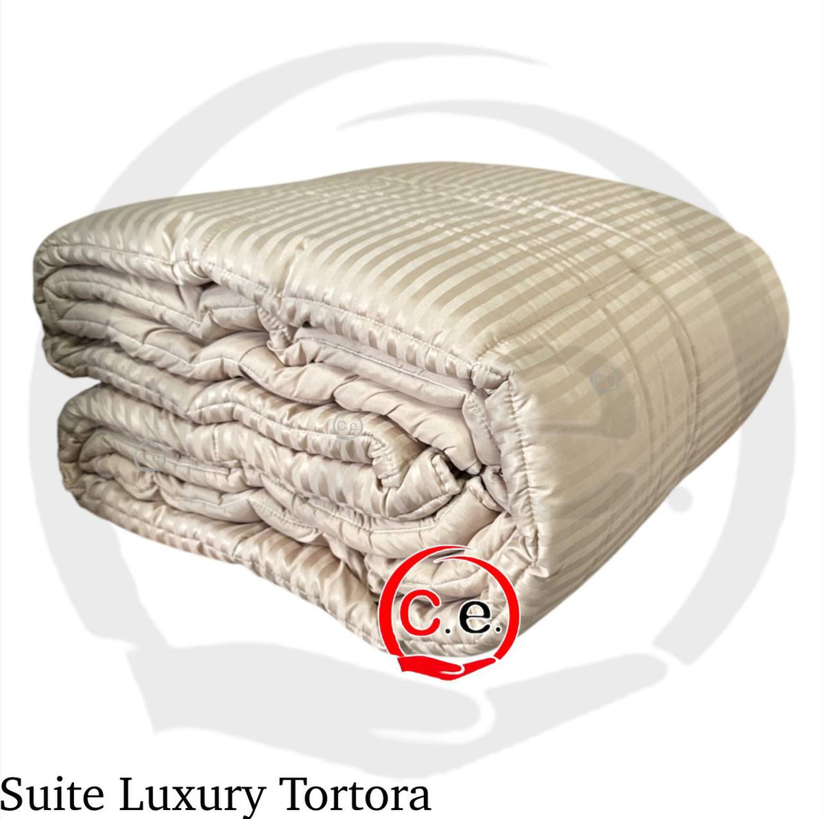 Trapunta/Piumone Suite Luxury Double-Face in tinta unita in microfibra Satin anallergica tocco mano 🖐🏼 pesca