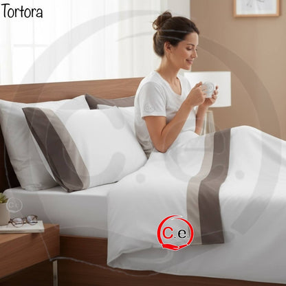 Completo lenzuola Capri Con doppia balza