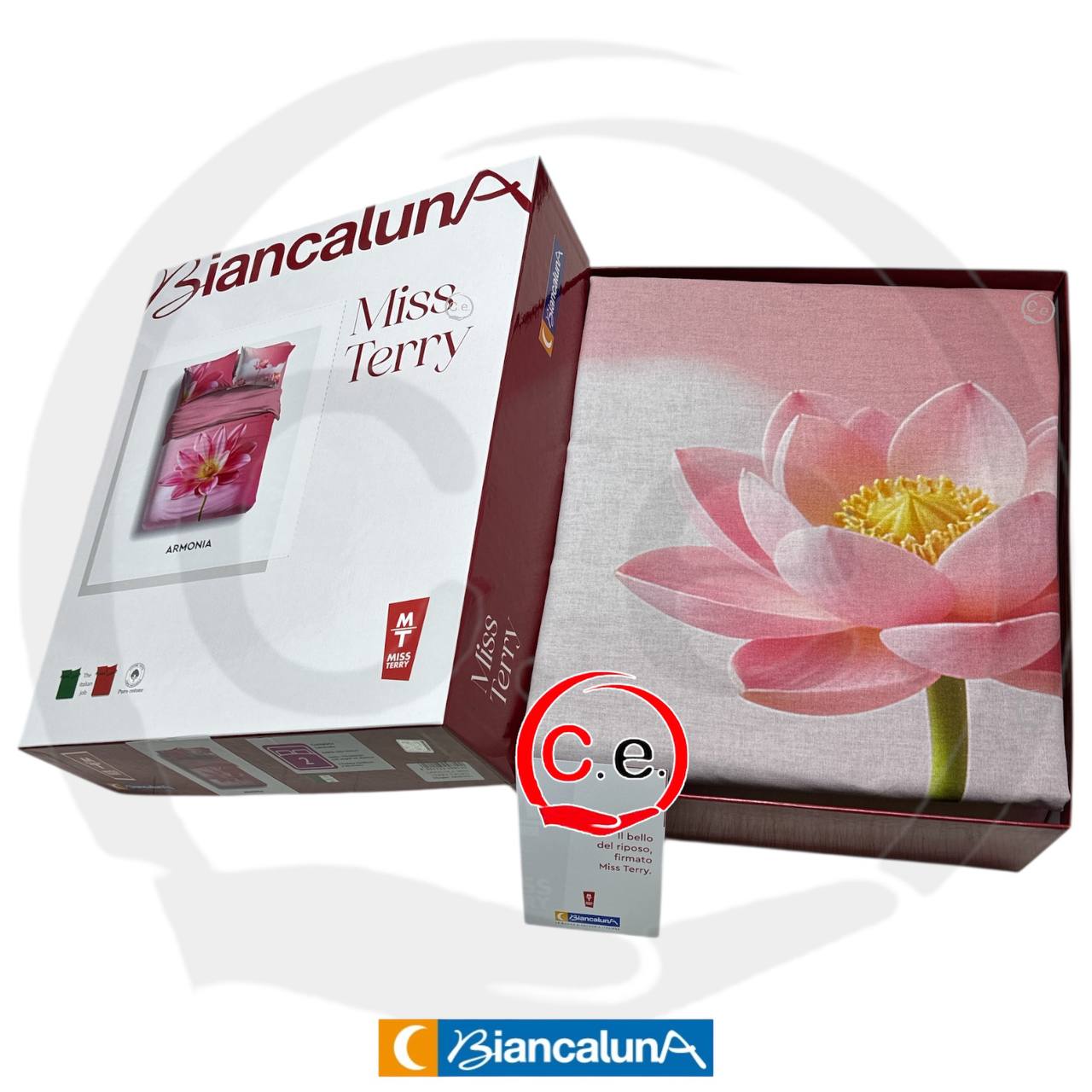 Lenzuola copriletto BiancaLuna Miss Terry Armonia