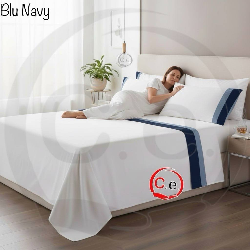 Completo lenzuola Capri Con doppia balza