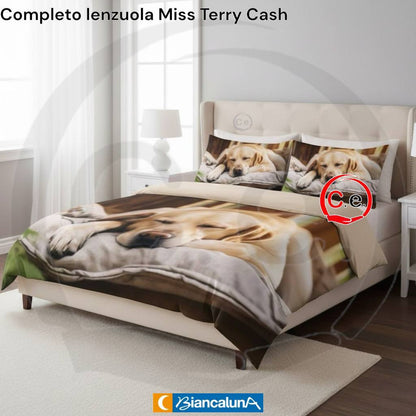 Lenzuola copriletto BiancaLuna Cash