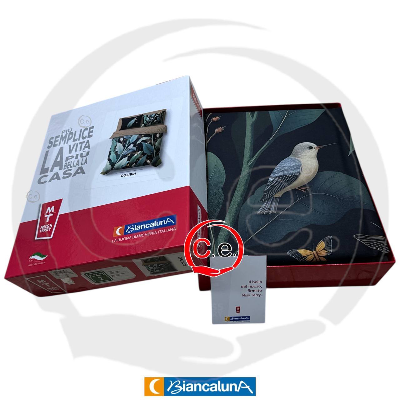 Copripiumino Colibri Miss Terry BiancaLuna 🌙 Digitale