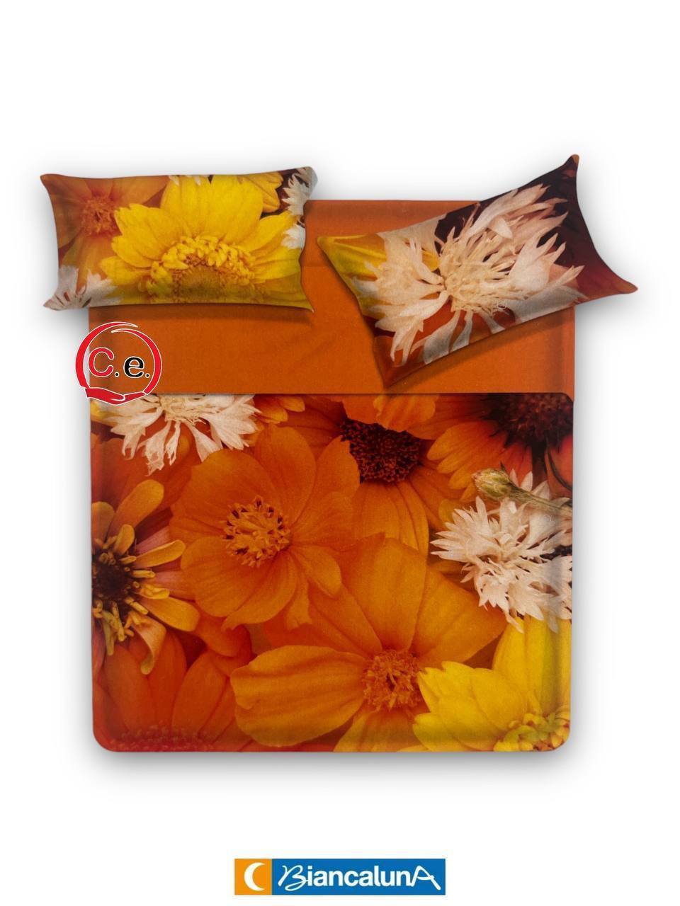 Lenzuola copriletto BiancaLuna Iris