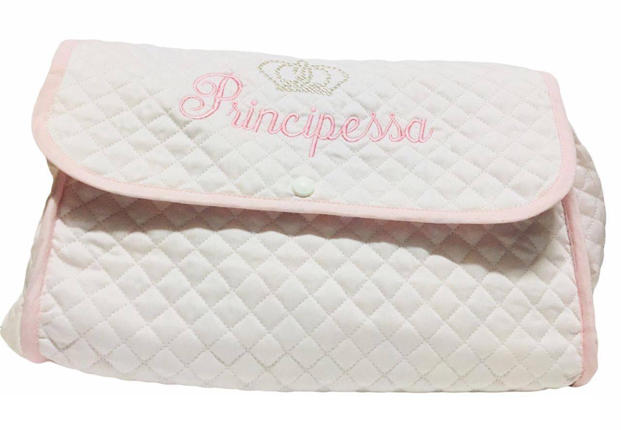 Borsa mamma ricamata principino & principessa