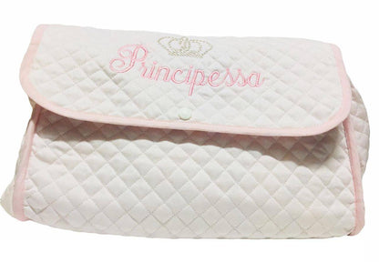 Borsa mamma ricamata principino & principessa