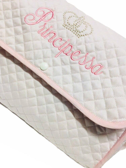 Borsa mamma ricamata principino & principessa