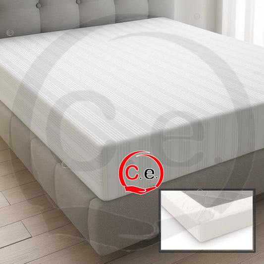 Coprimaterasso con angoli in cotone