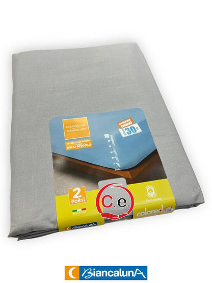 Lenzuola di sotto matrimoniali con Angoli MAXI Colored BiancaLuna 🌙