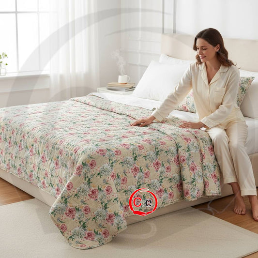 Trapunta Nausikaa art.Flower Garden