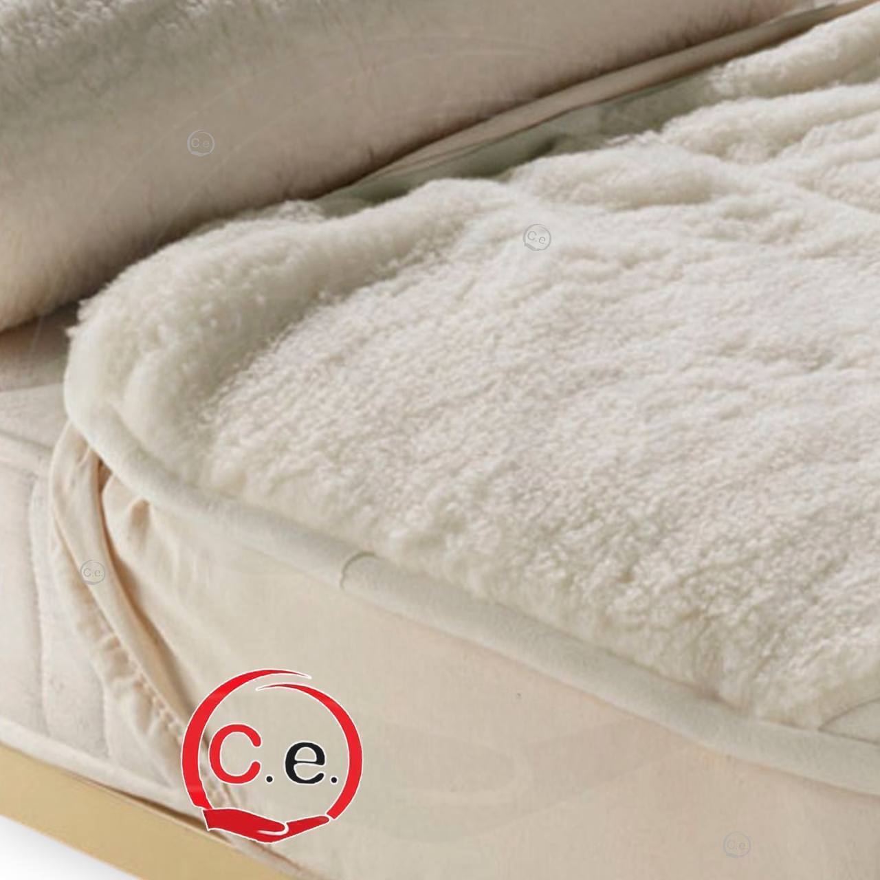 Topper per materasso con lana double-face RenatoBalestra