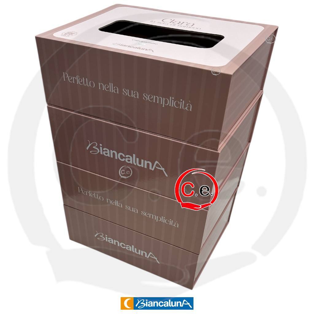 Copripiumino Clara BiancaLuna 🌙 in seta di bamboo