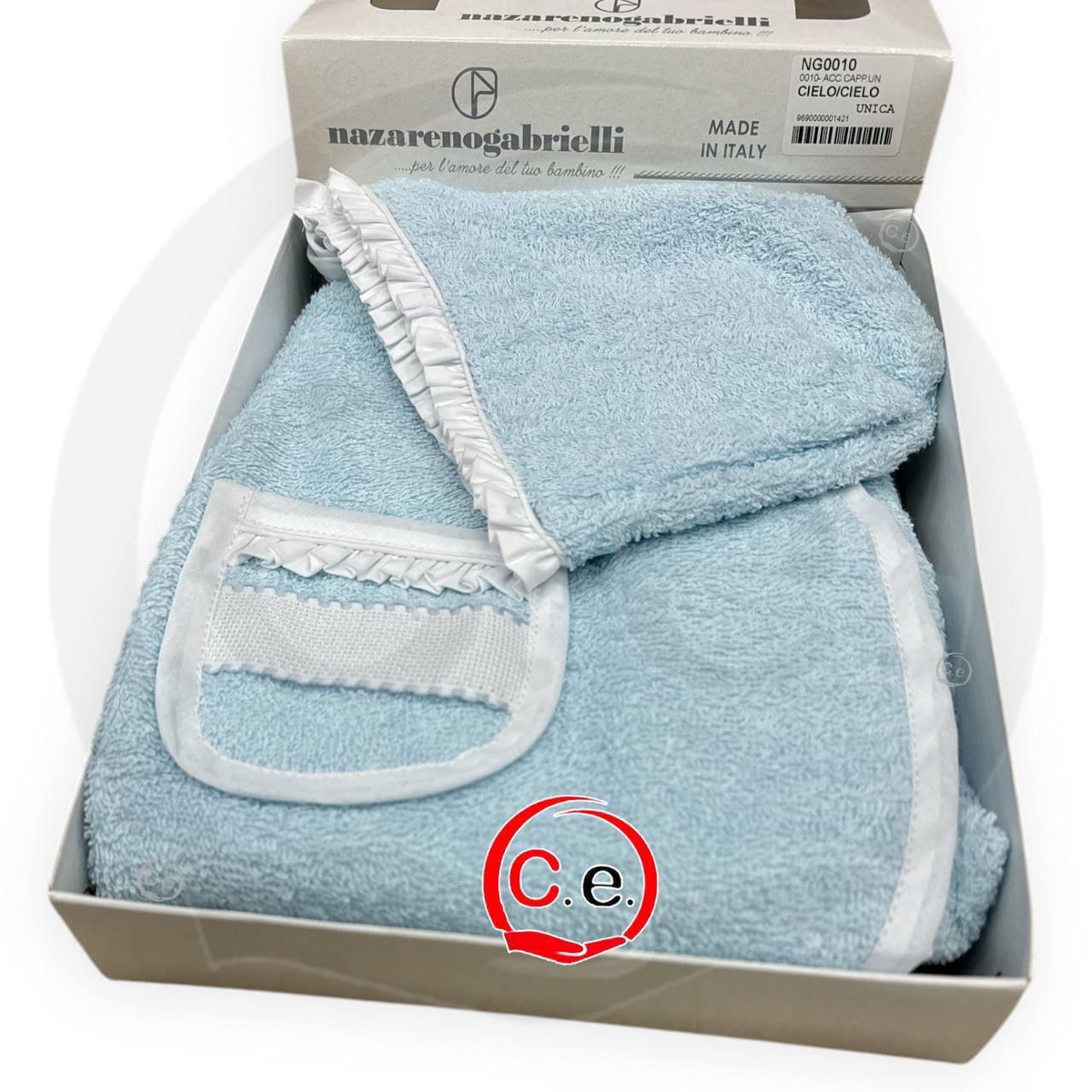 Accappatoio/Poncho con cappuccio NazarenoGabrielli