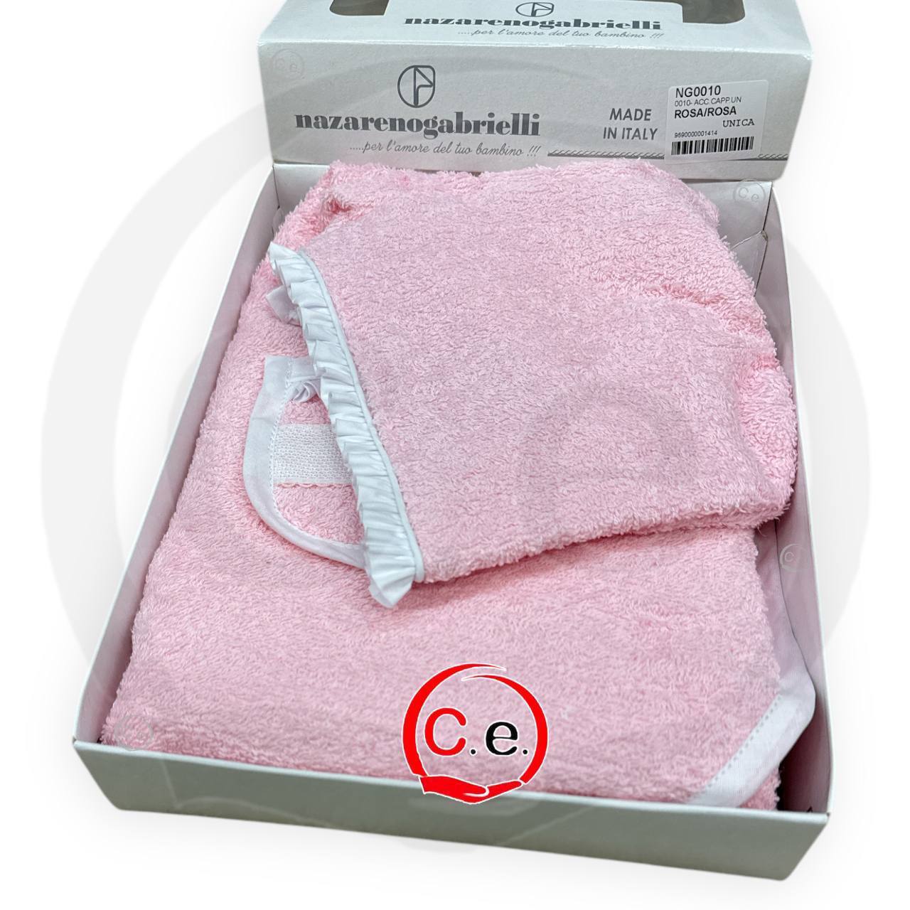 Accappatoio/Poncho con cappuccio NazarenoGabrielli