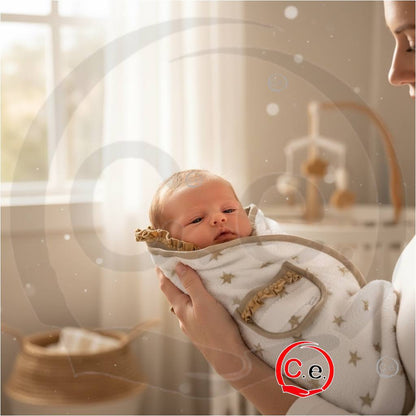 Accappatoio/Poncho stampato con cappuccio NazarenoGabrielli