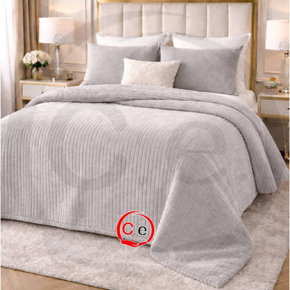 Copriletto trapuntato Coste Velour