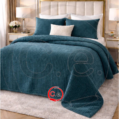 Copriletto trapuntato Coste Velour