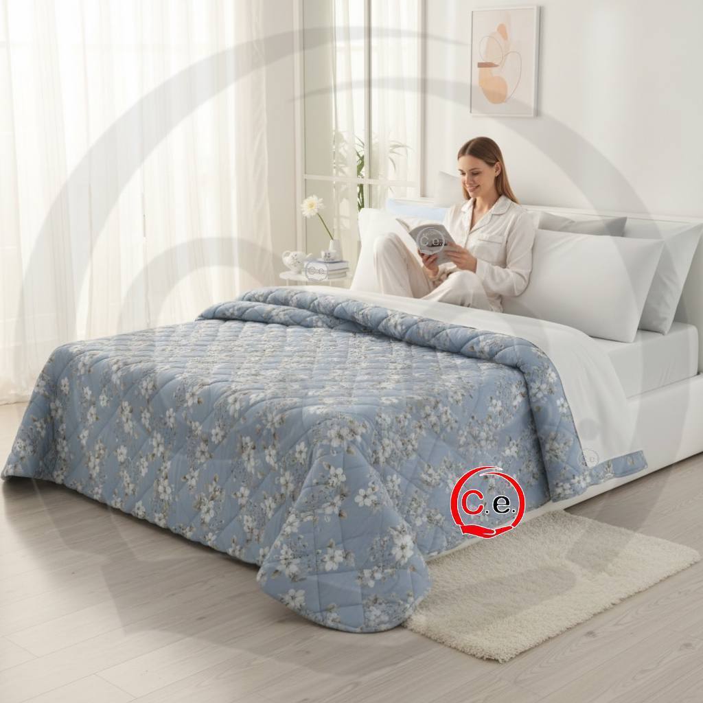 Trapunta/Piumone Beatrice double-face che combina eleganza e tendenze contemporanee