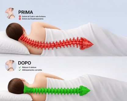 Guanciale in Memory Foam "Ali Relax" – Il Tuo Alleato per un Riposo Rigenerante Risvegliati ogni mattina senza tensioni.