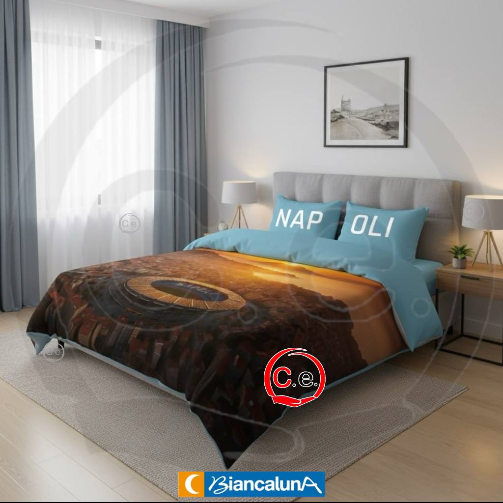 Copripiumino Stadio Miss Terry BiancaLuna 🌙 Digitale