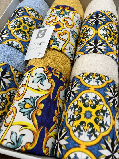 Asciugamani 3+3 Nausikaa Maiolica