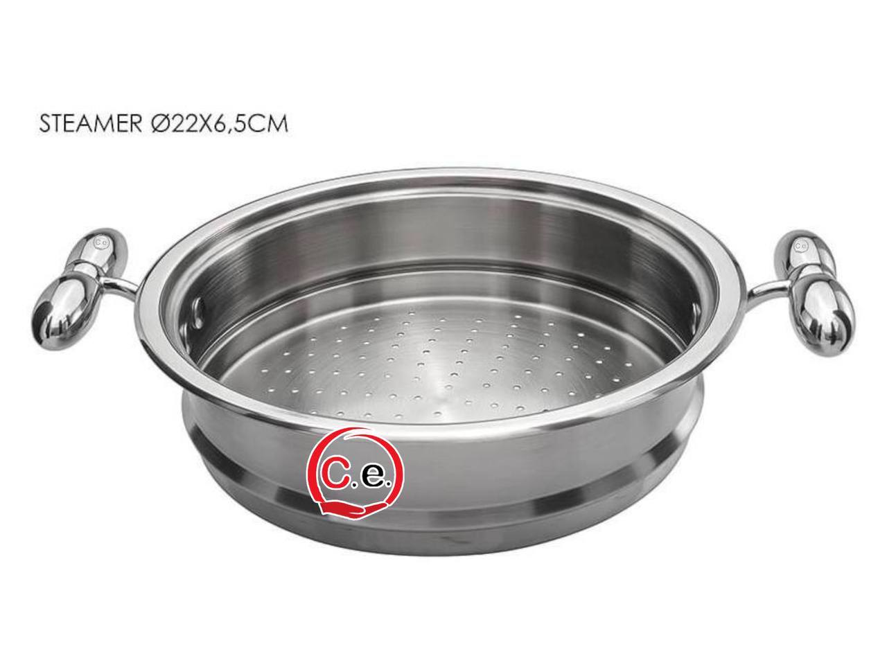 Batteria di pentole 18 pezzi in acciaio inox 18/10