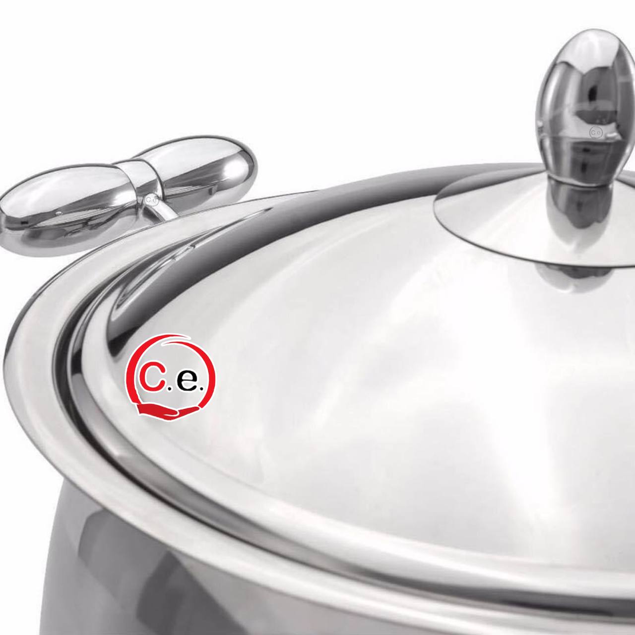 Batteria di pentole 18 pezzi in acciaio inox 18/10